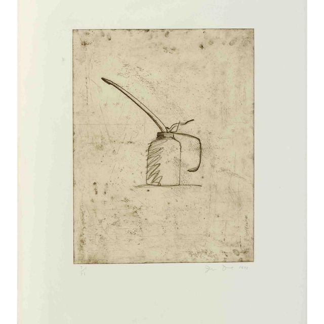 Jim Dine — Масленка (W.C. 141); и два сопутствующих отпечатка
