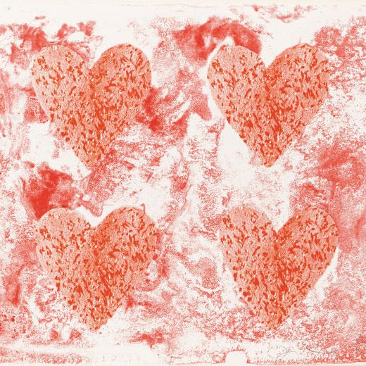 Jim Dine — Голландские сердца : одна тарелка (колледж Уильямса, 7)