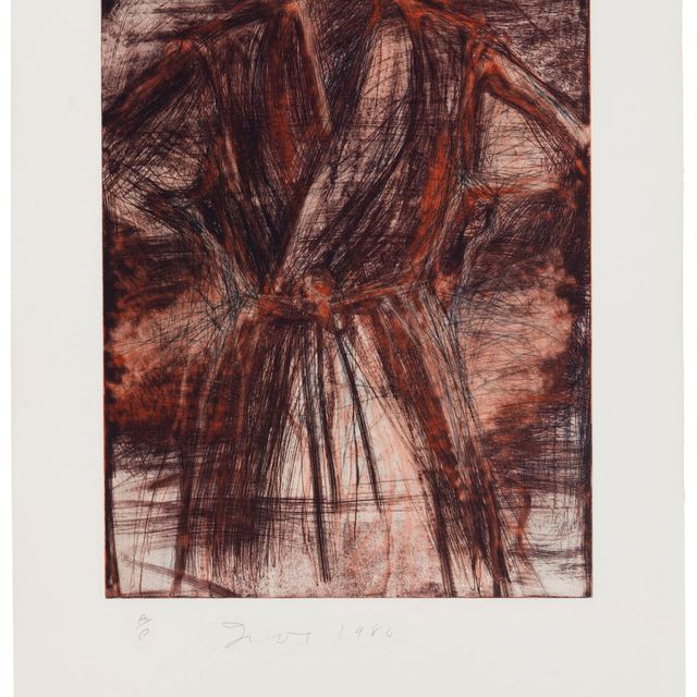 Jim Dine — Халат в печи