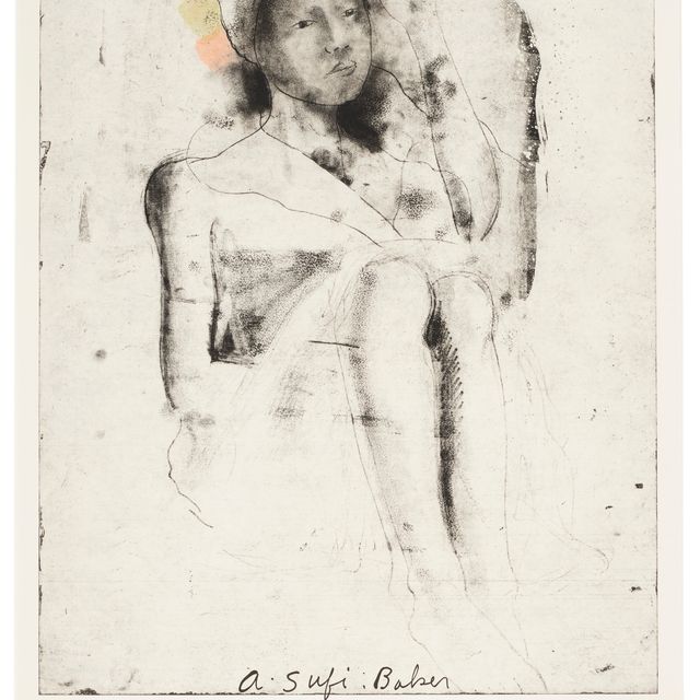 Jim Dine — Пекарь-суфий, на восьми листах из неизвестного романа
