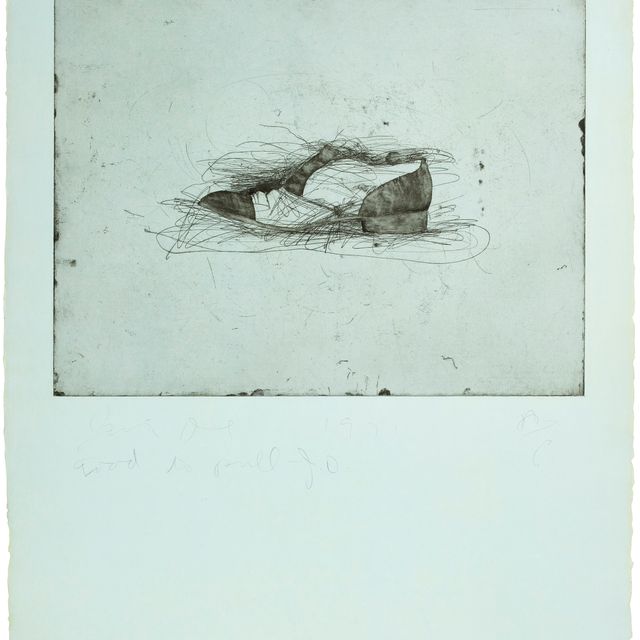 Jim Dine — Обувь (первое состояние)