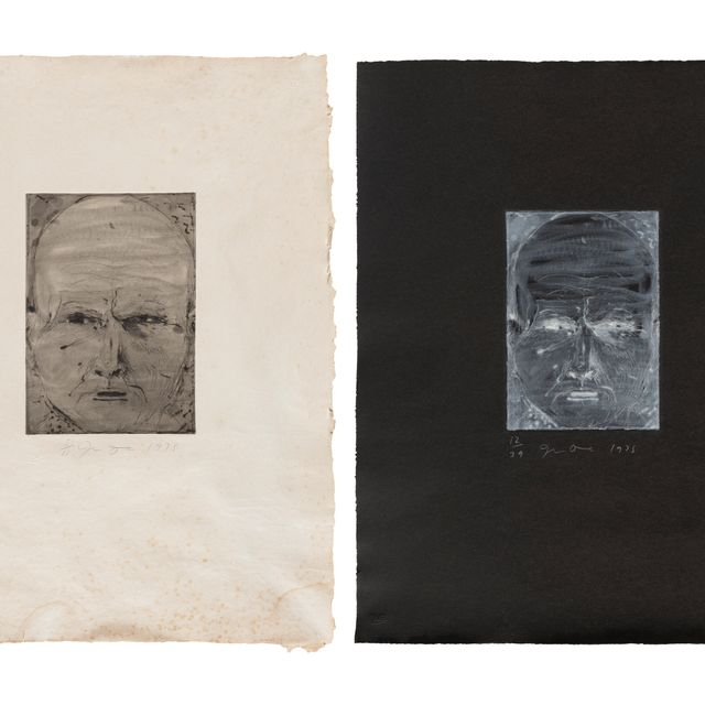 Jim Dine — Две гравюры художника