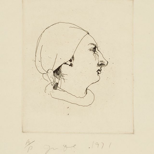 Jim Dine — Портрет
