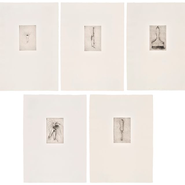 Jim Dine — Пять гравюр художника