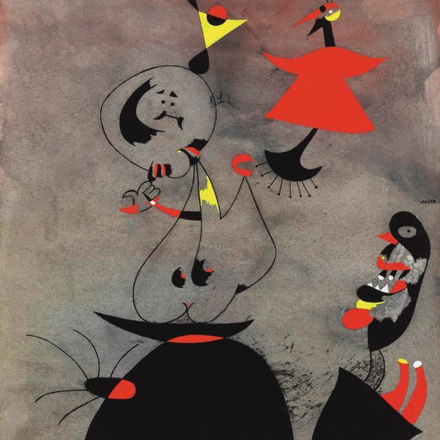 Joan Miró — Спальные места для уединения в уизо