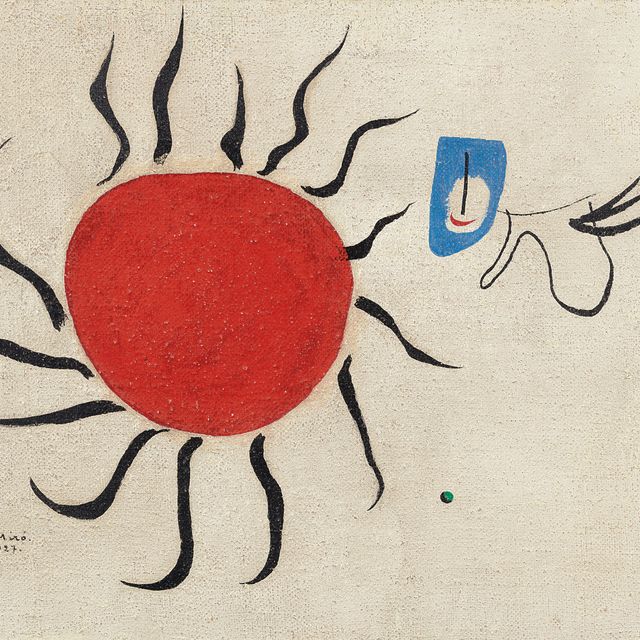 Joan Miró — Пейзаж (Le Soleil)