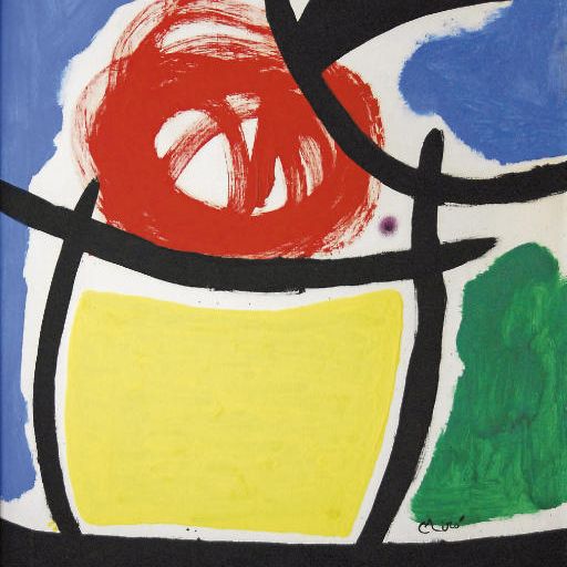 Joan Miró — Женщина, оазо