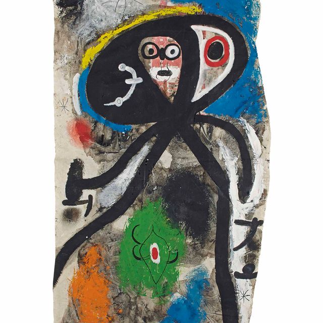Joan Miró — Женщины и изыски в ночи