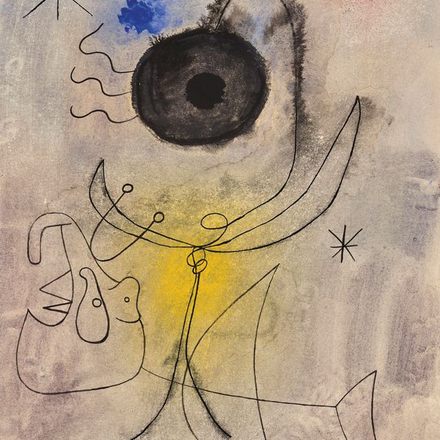 Joan Miró — Женщина, изюминка, этуаль