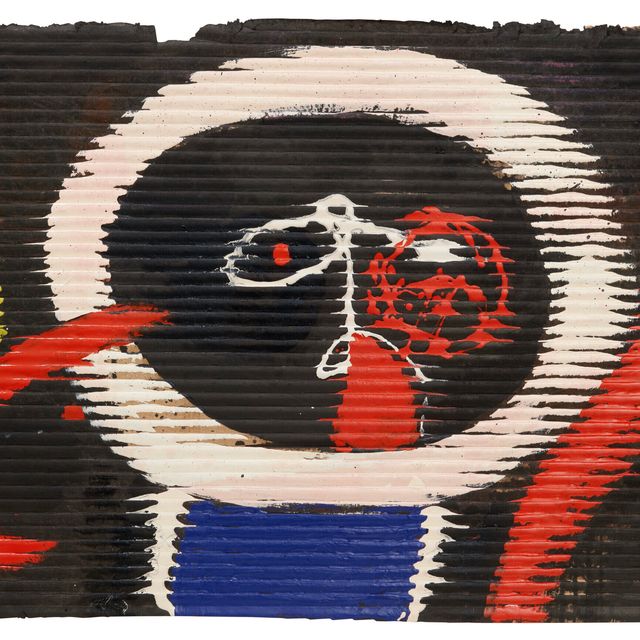 Joan Miró — Женщина и младенец в ночи