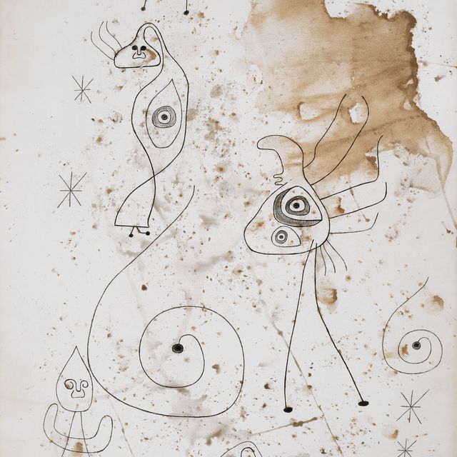 Joan Miró — Женщины, жаждущие победы