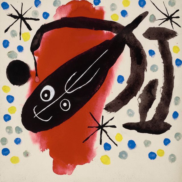 Joan Miró — Проект кувертюры для жизни "Атмосфера мира"