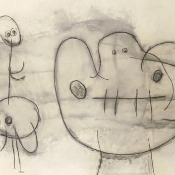 Joan Miró — Два человека