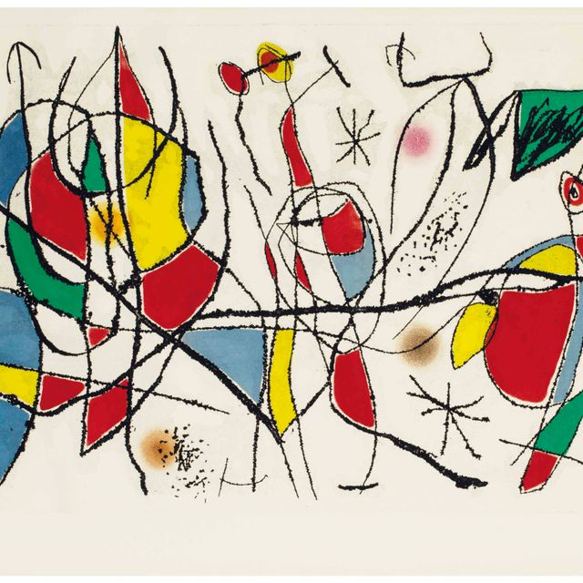 Joan Miró — Приглашение на ужин я