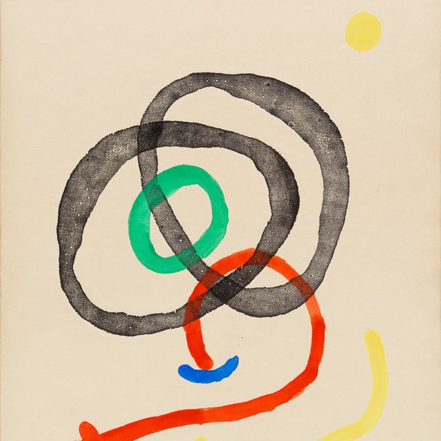 Joan Miró — Без названия. Первое возвращение к альбому ‘Женщины’