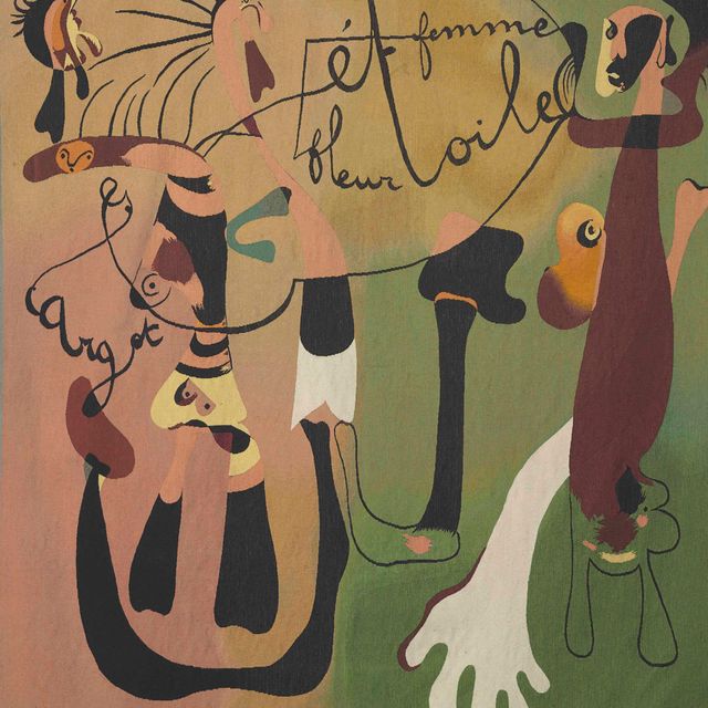 Joan Miró — Улитки женского флера этуаль