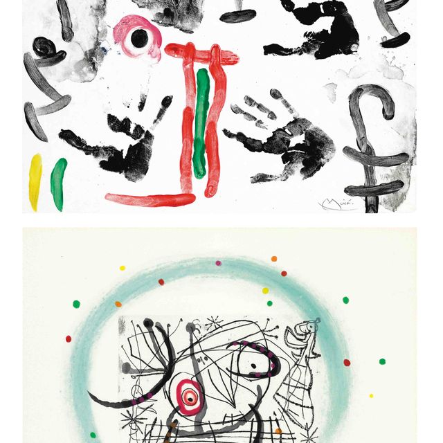 Joan Miró — Мишель Лейрис, "Трещины", главный редактор, Париж, 1969 (т. 463-77; С. 130)