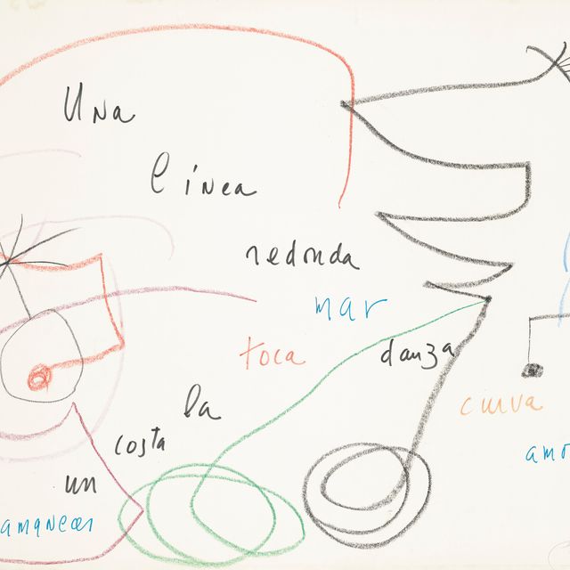 Joan Miró — Иллюстрация к поэме
