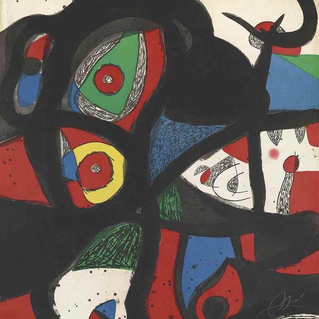 Joan Miró — Гаргантюа (D. 972)