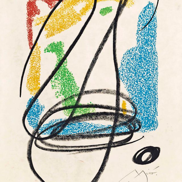 Joan Miró — Без названия, для "эссенций земли"