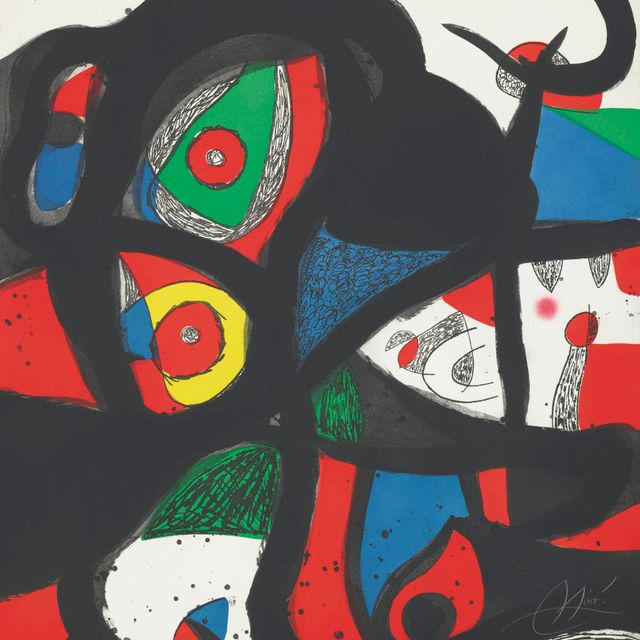 Joan Miró — Гаргантюа (D. 972)