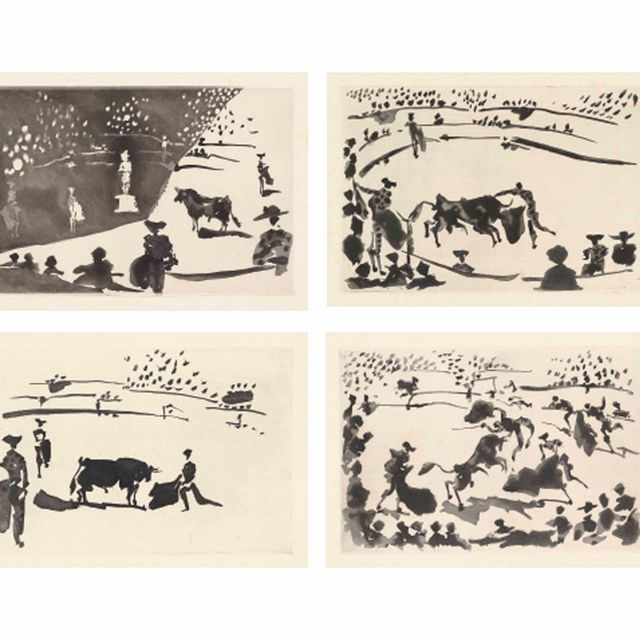 Joan Miró — Тавромакия (950-976 гг. до н.э.; 970-996 гг. до н.э.; около 100 книг)