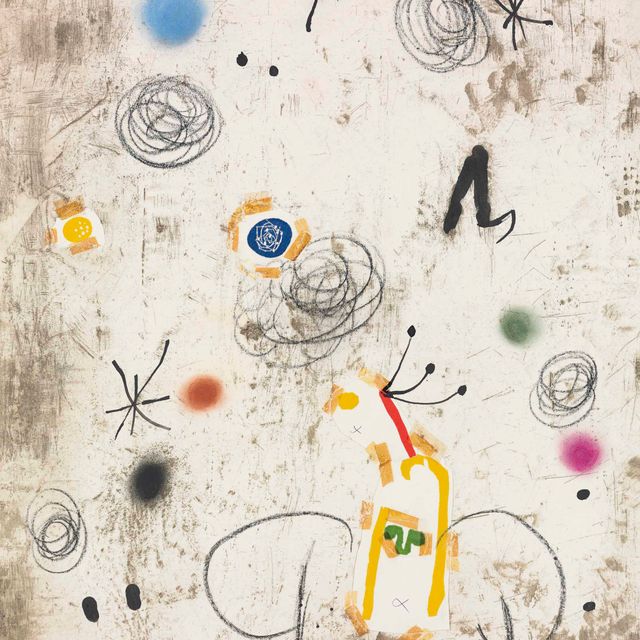 Joan Miró — Макет для "Лица и красоты III"