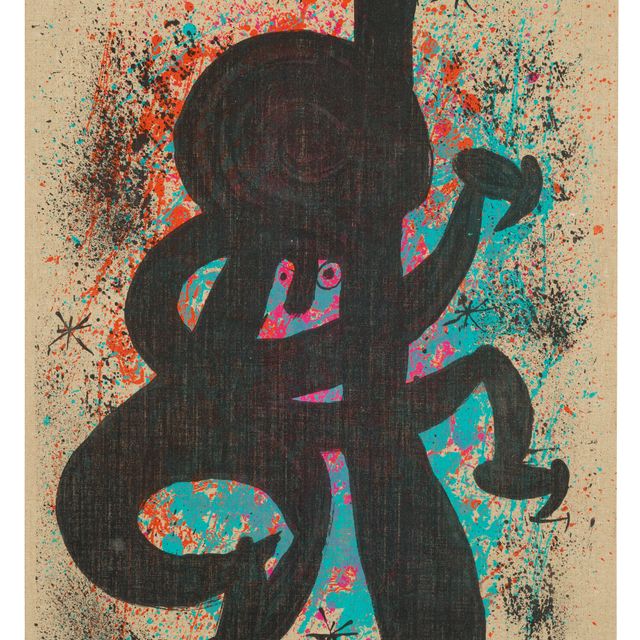 Joan Miró — L'Esquimau Fébrile (Лихорадочный эскимос)