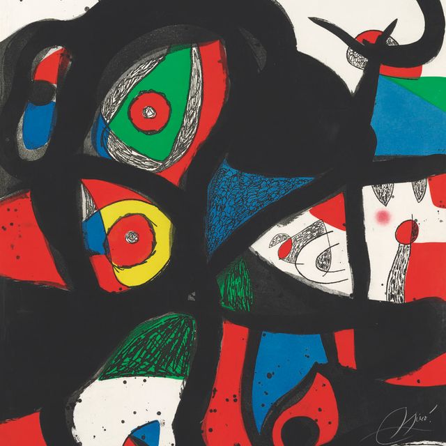 Joan Miró — Гаргантюа (D. 972)