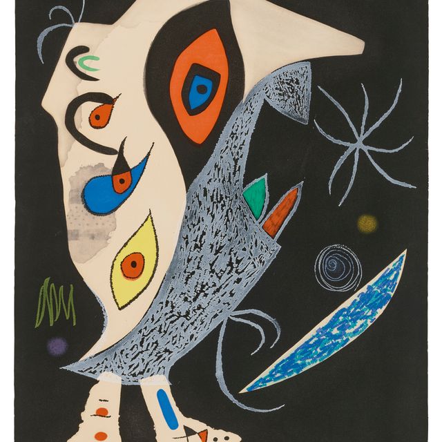Joan Miró — Варвар в ночном танце