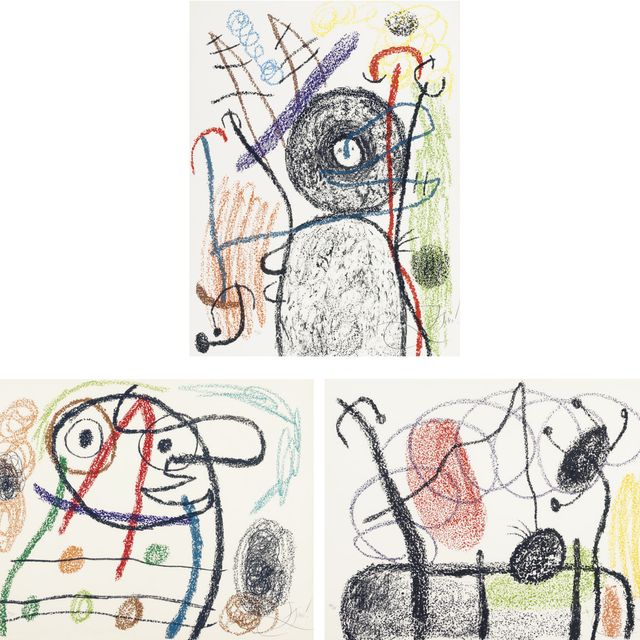 Joan Miró — Карлос Франки, Альбом 21, Главный редактор, Париж, 1978 (М. 1126-46; С. 241)