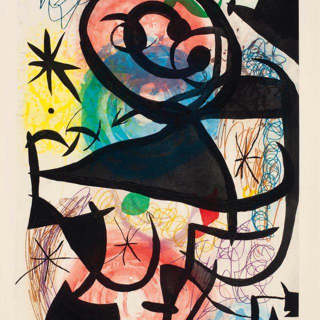 Joan Miró — Роза Ле Питр (D. 653)