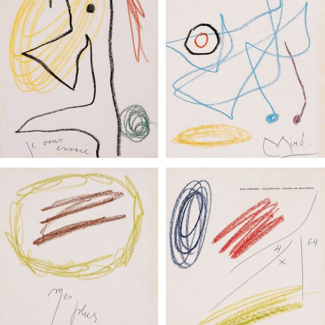 Joan Miró — Четыре десерта к обеду