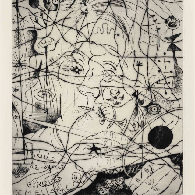 Joan Miró — Портрет де Миро