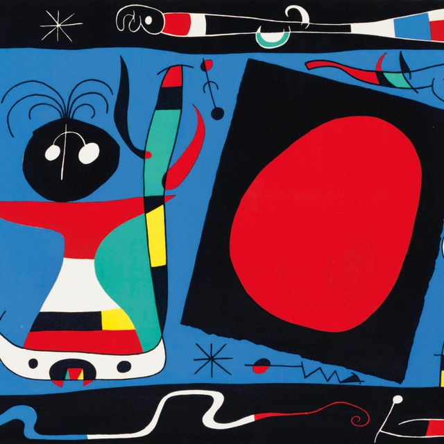 Joan Miró — Женщина в мире (Мурло 242; см. книги Крамера 36)