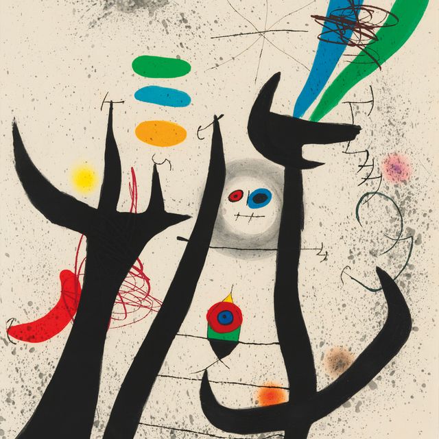 Joan Miró — Древовидная женщина