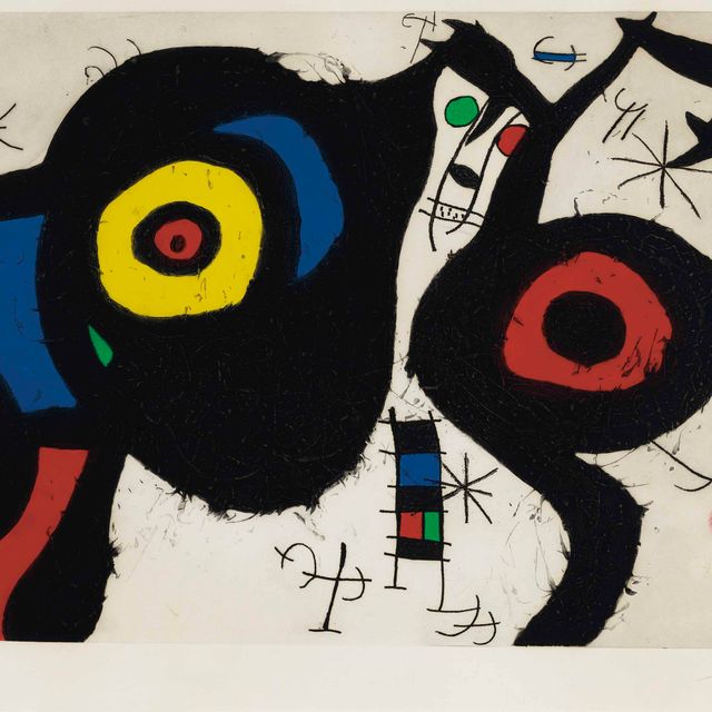 Joan Miró — Двое друзей