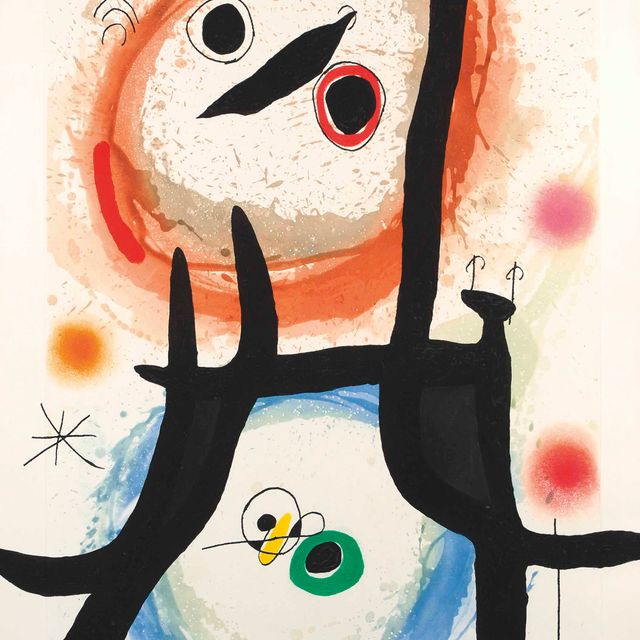 Joan Miró — Женская Ангора