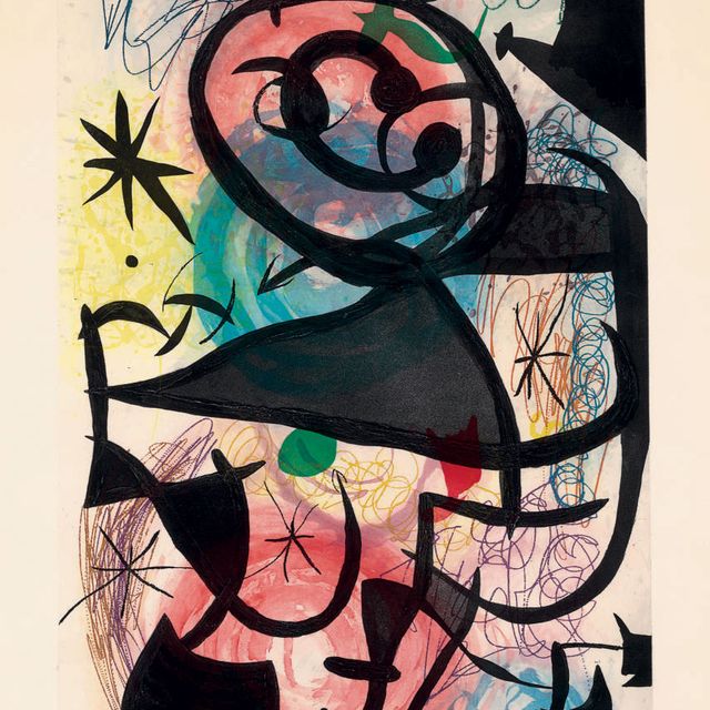 Joan Miró — Роза Ле Питр (D. 653)