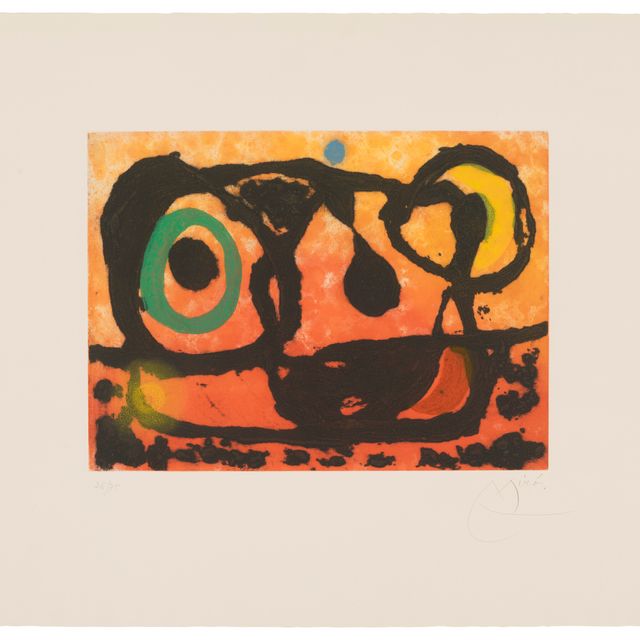 Joan Miró — Диванчик наедине с солнцем