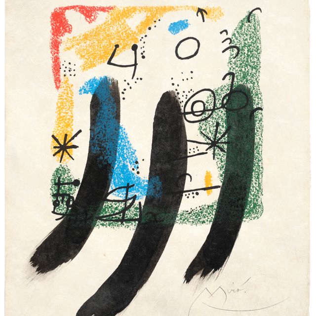 Joan Miró — Сенца титоло (Эссенции Земли)