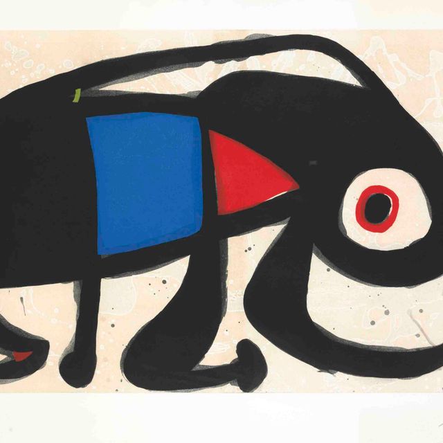 Joan Miró — Ле-Рат-де-Сабль (D. 755)