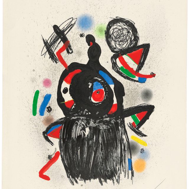Joan Miró — Жительница разных мест