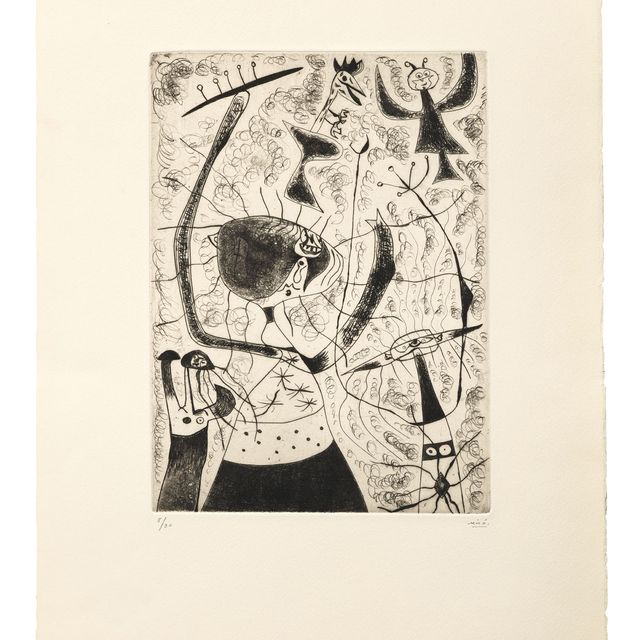 Joan Miró — Трое друзей