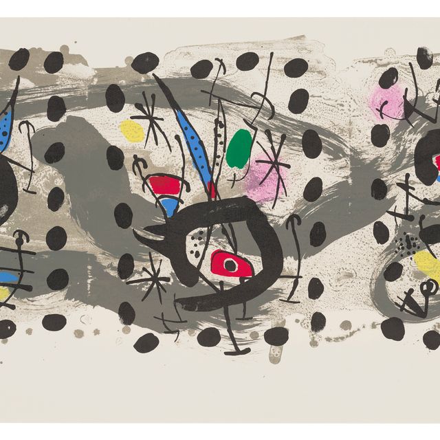 Joan Miró — Солнечный свет, лунный свет, этинцеллы