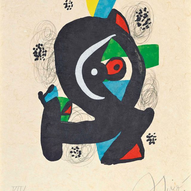 Joan Miró — Кислотный коктейль "Меланхолия": Четыре тарелки
