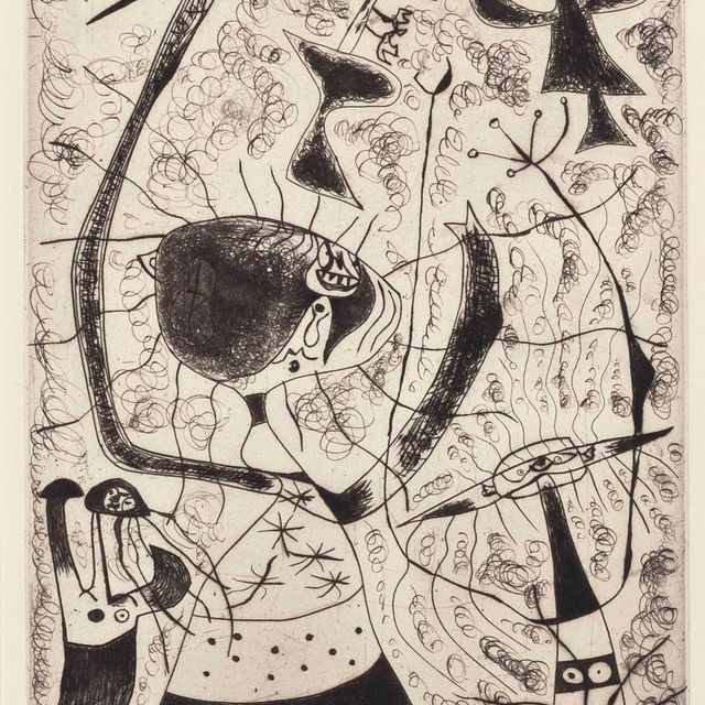 Joan Miró — Трое друзей