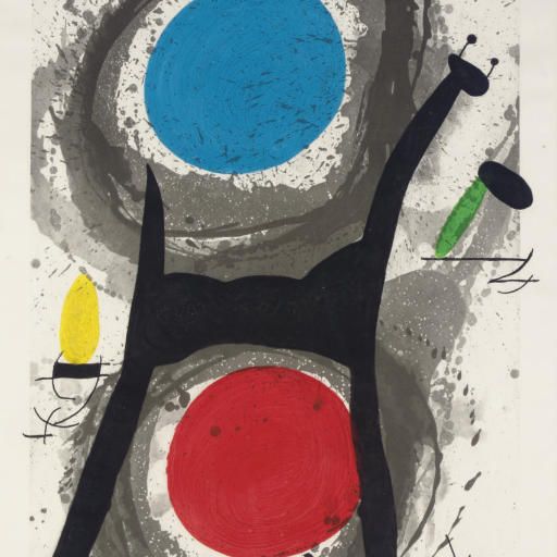 Joan Miró — Спутник солнца (D. 483)