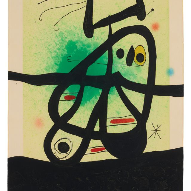 Joan Miró — Изоно-монгольский
