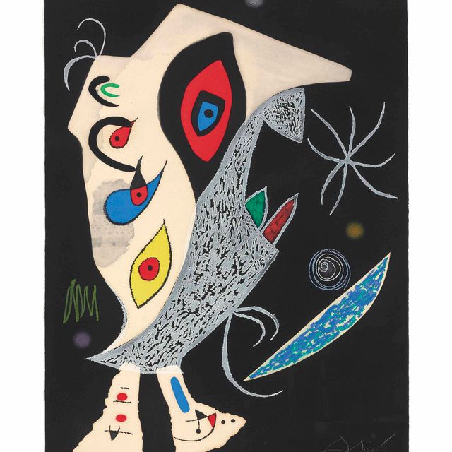 Joan Miró — Варвар в ночном танце